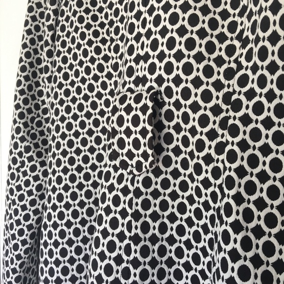 Double-Breasted trench coat | polka dots | lapel - Picture 8 of 8